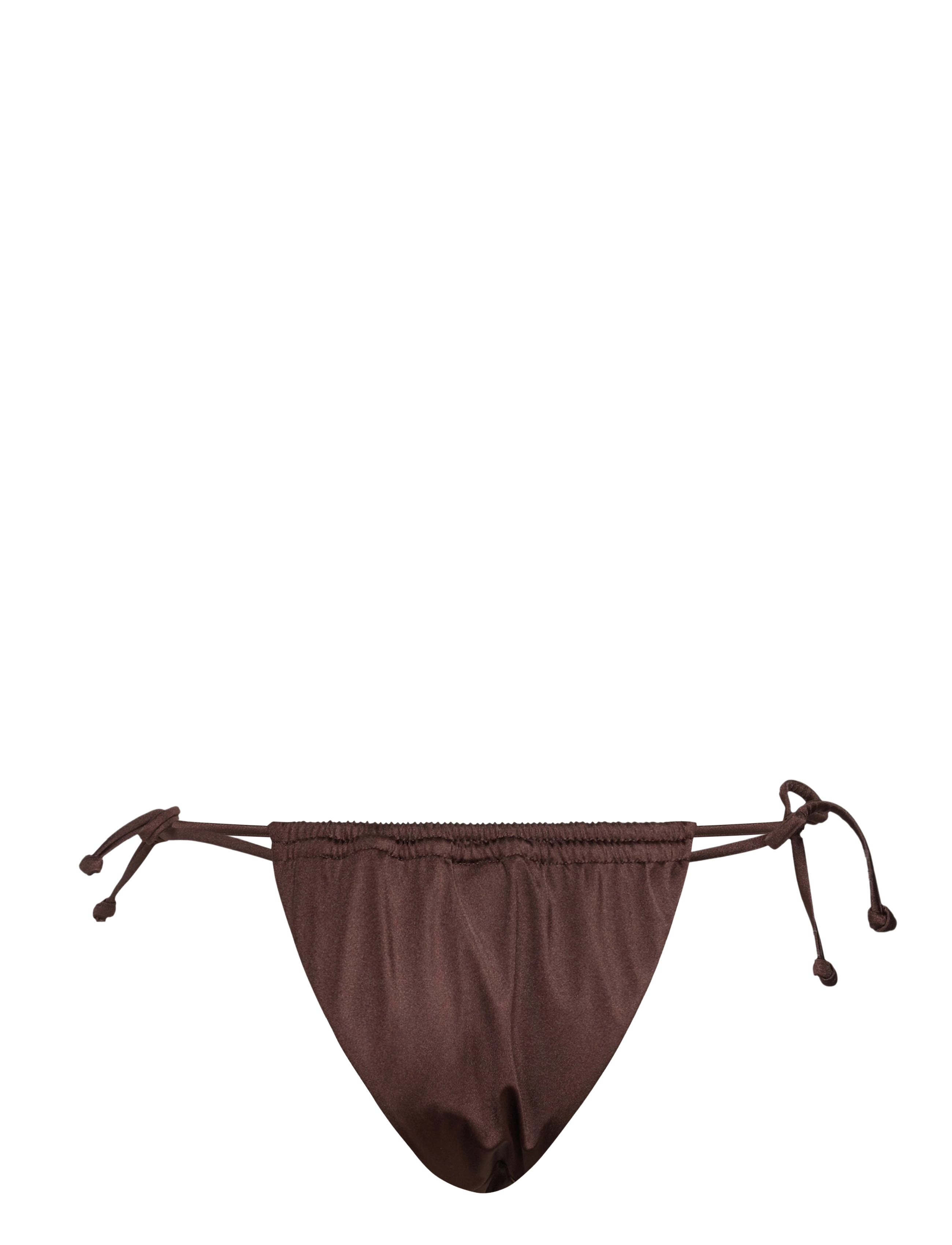 Hunkemöller - Cleo high leg t - side tie bikinier - coffee bean - 2
