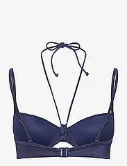 Hunkemöller - Luxe Shine pd - vielutėmis sutvirtintos bikinio liemenėlės - blue - 1