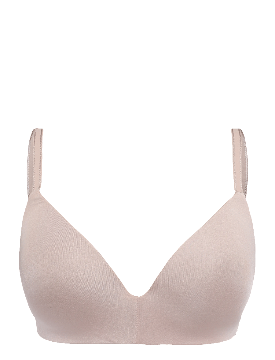 Hunkemöller - Mona Non Wired Low D Pu - bügellose bhs - rugby tan - 0