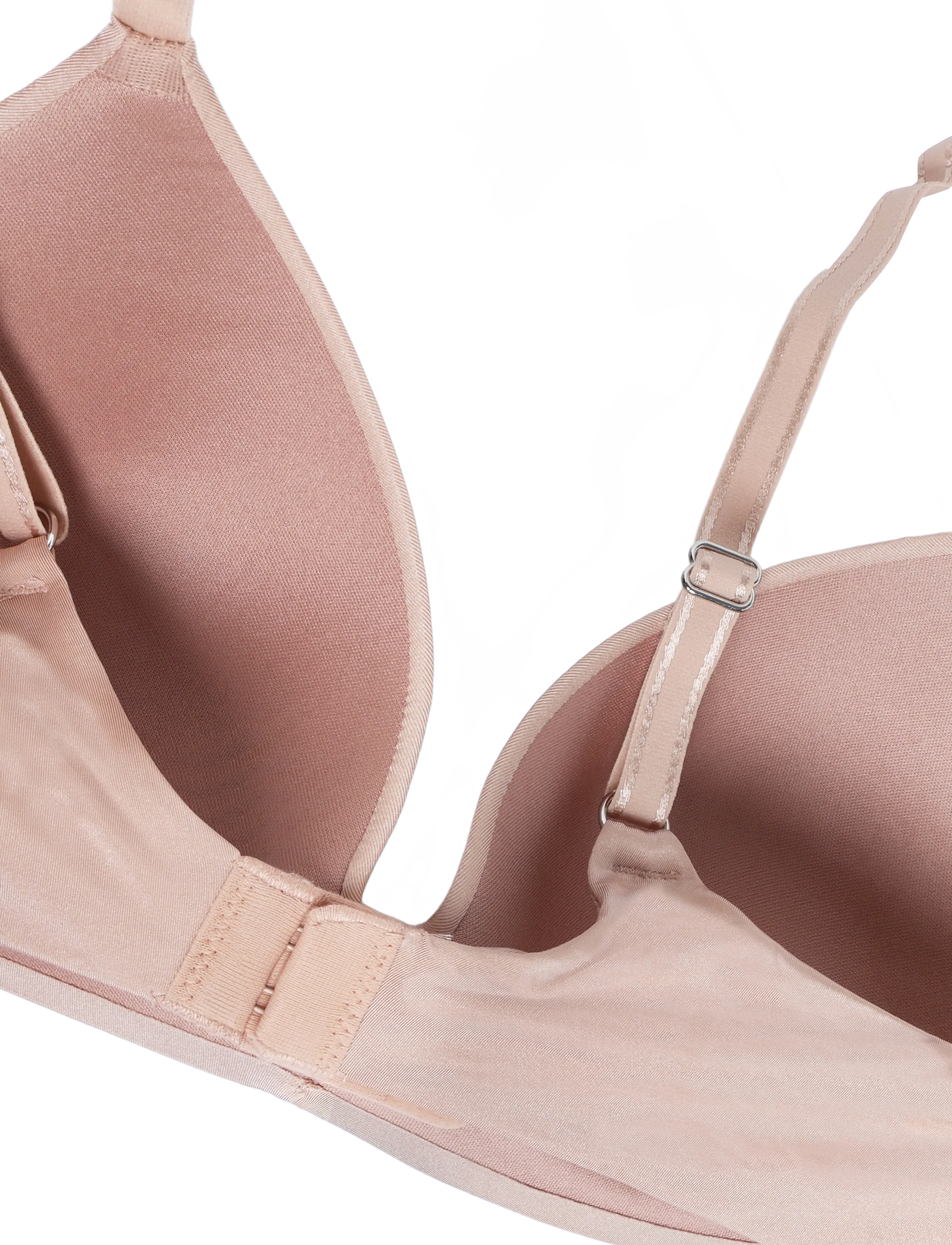 Hunkemöller - Mona Non Wired Low D Pu - bügellose bhs - rugby tan - 3