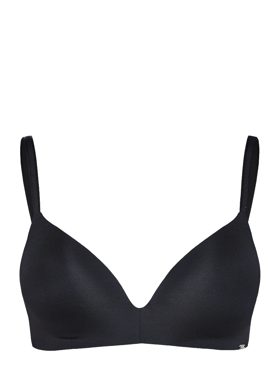 Hunkemöller - Mona Non Wired Low D Pu - caviar - 0