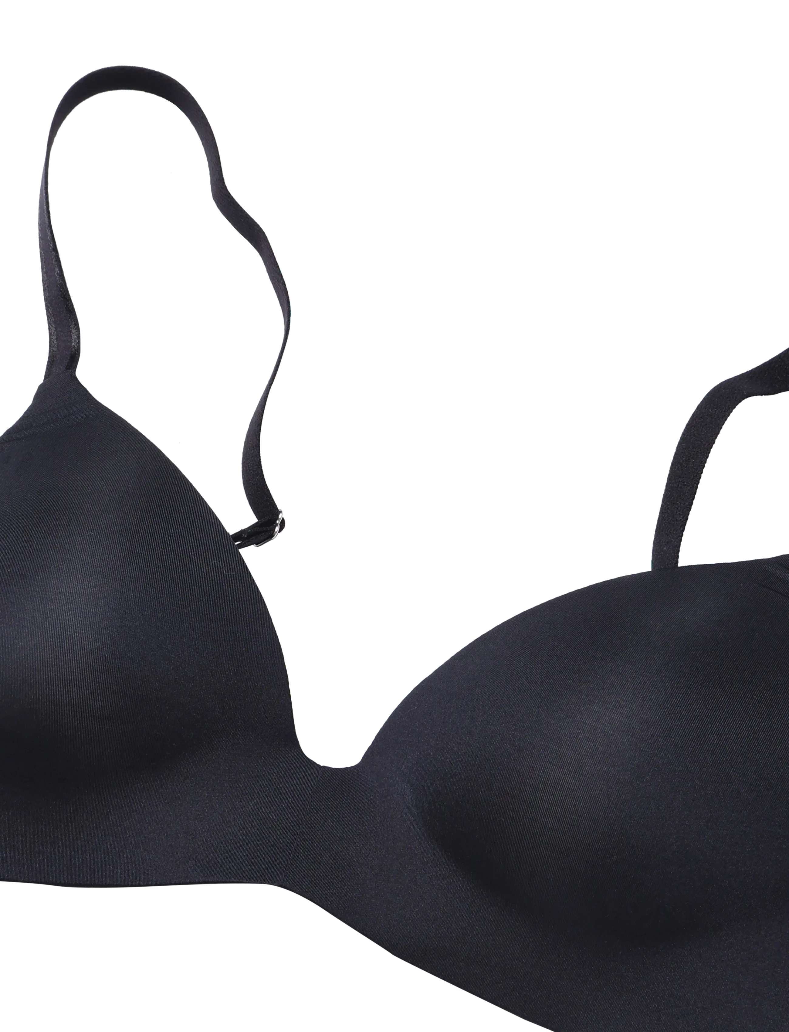 Hunkemöller - Mona Non Wired Low D Pu - caviar - 2