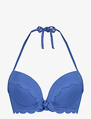 Hunkemöller - Scallop pp - bikini augšiņa ar lencēm - clematis blue - 0