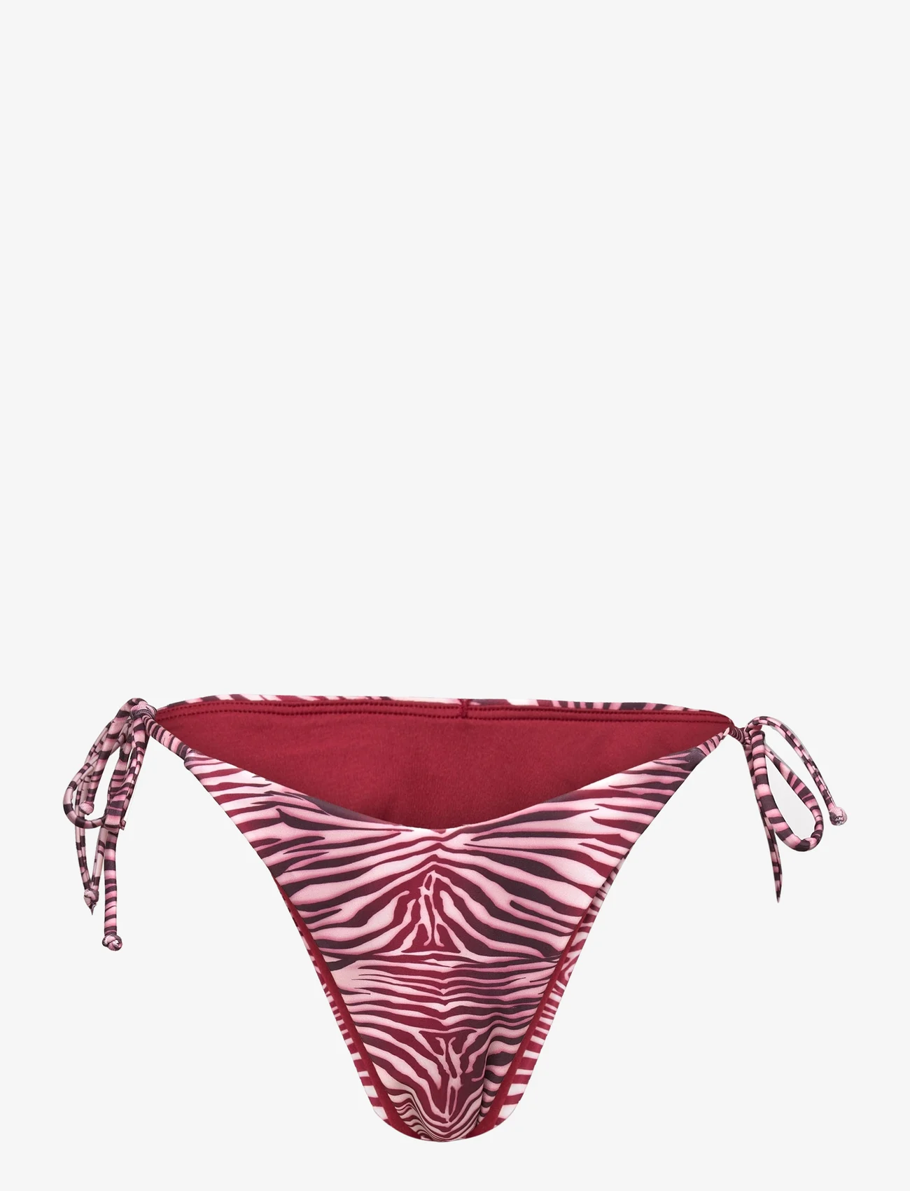 Hunkemöller - Brazil high leg r - bikinis mit seitenbändern - rhubarb - 0