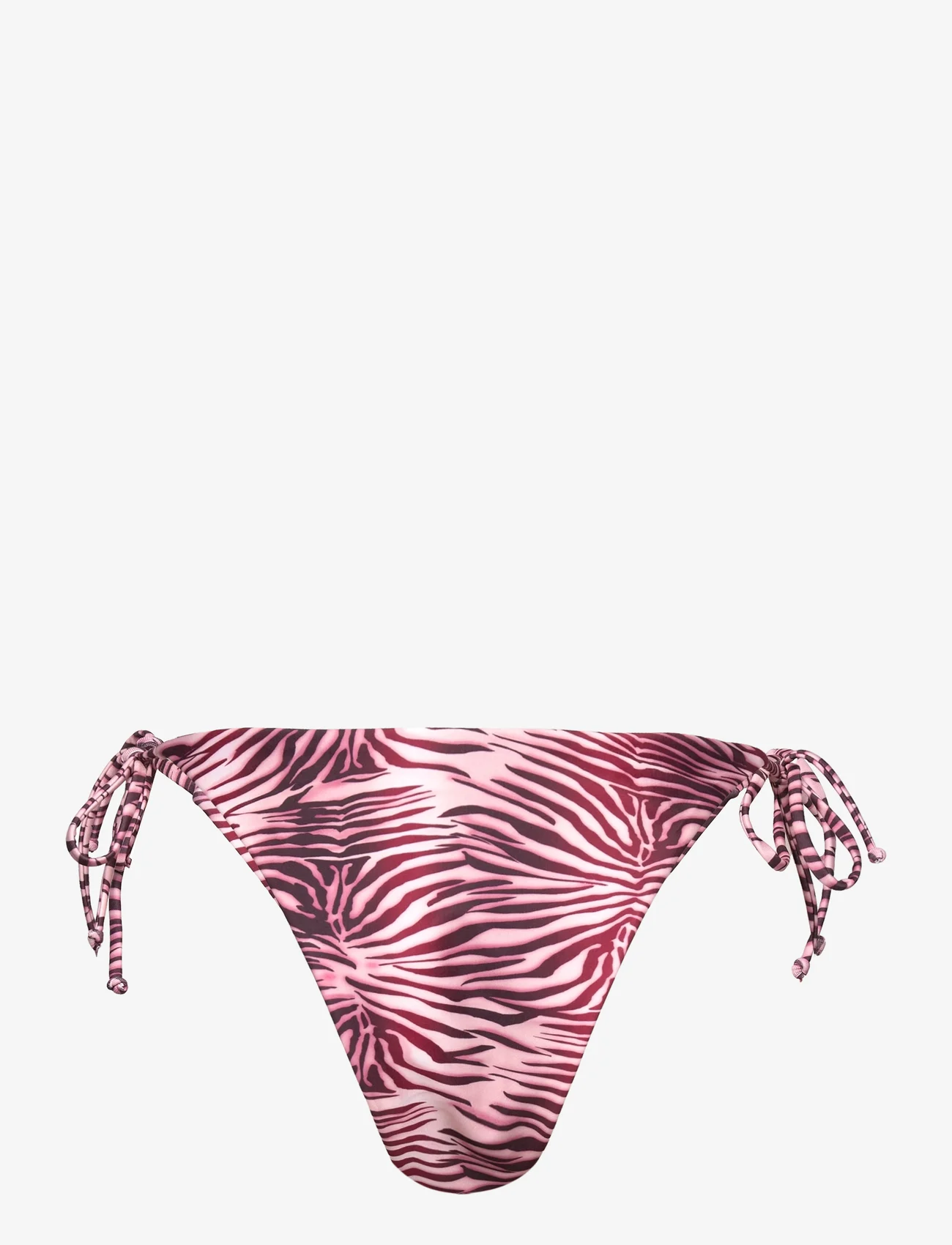 Hunkemöller - Brazil high leg r - side tie bikinier - rhubarb - 1