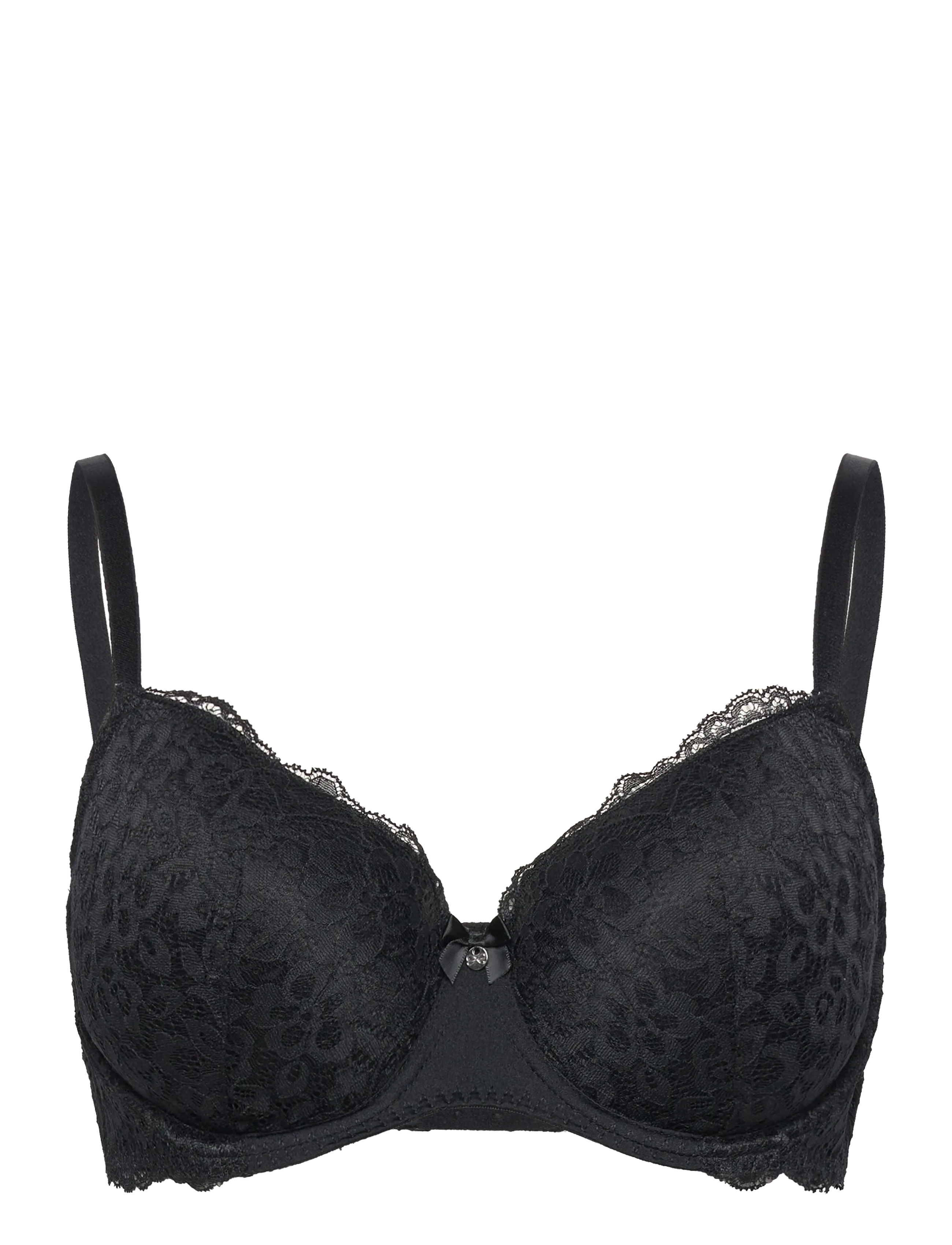 Hunkemöller Marine Padded Underwired Bra - BHs - CAVIAR / black