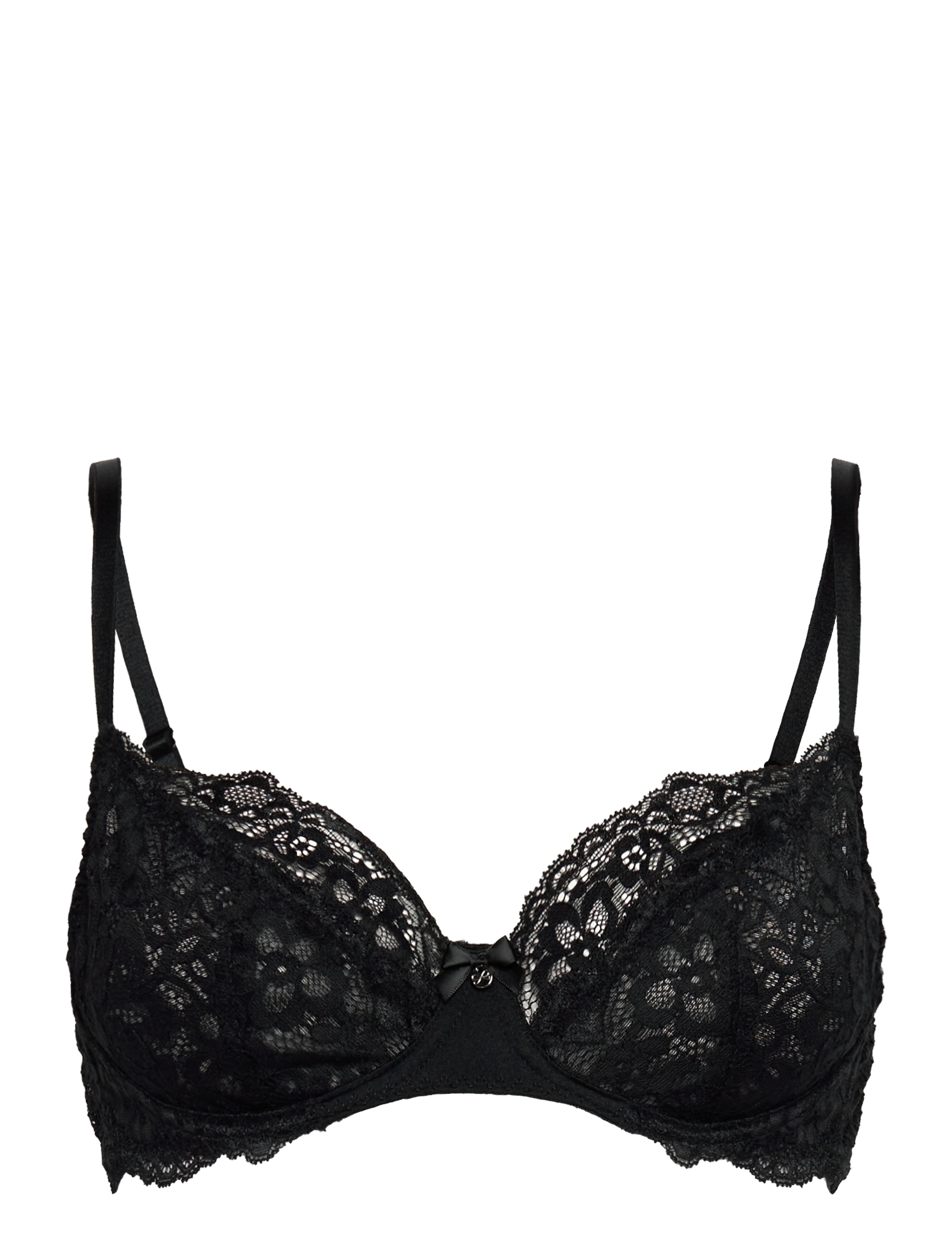 Hunkemöller Marine Non-Padded Underwired Bra - BHs - CAVIAR / black