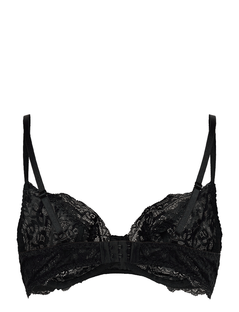 Hunkemöller - Marine Non-Padded Underwired Bra - traadiga rinnahoidjad - caviar - 2