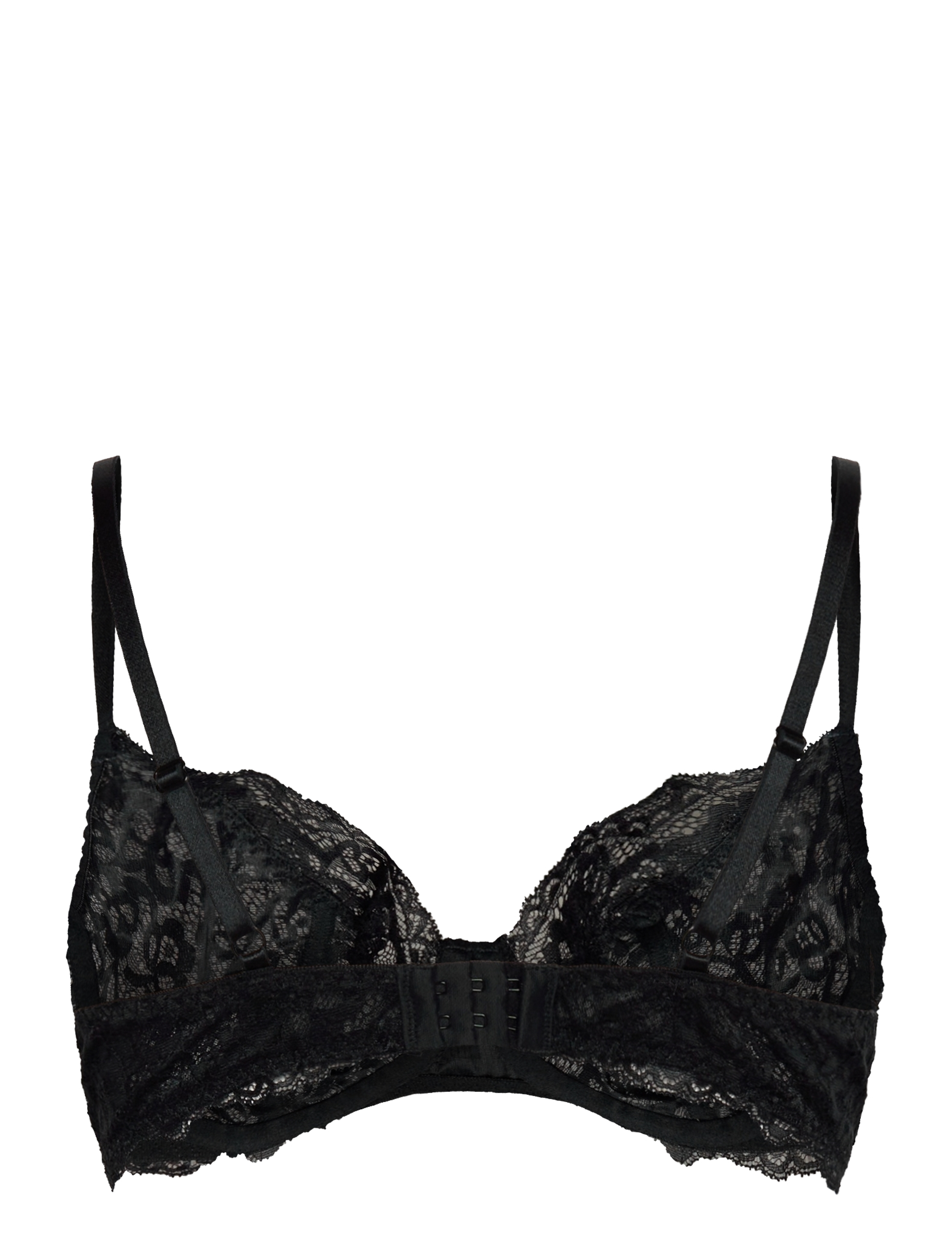 Hunkemöller - Marine Non-Padded Underwired Bra - traadiga rinnahoidjad - caviar - 2