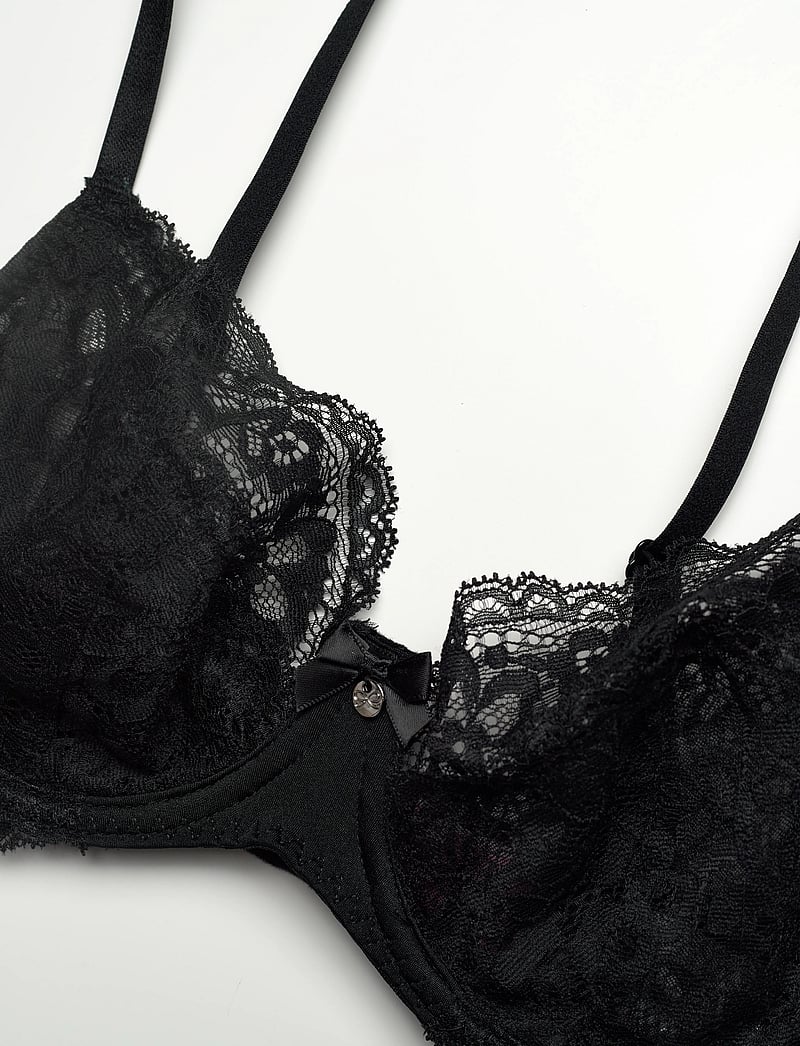 Hunkemöller - Marine Non-Padded Underwired Bra - bügellose bhs - caviar - 5