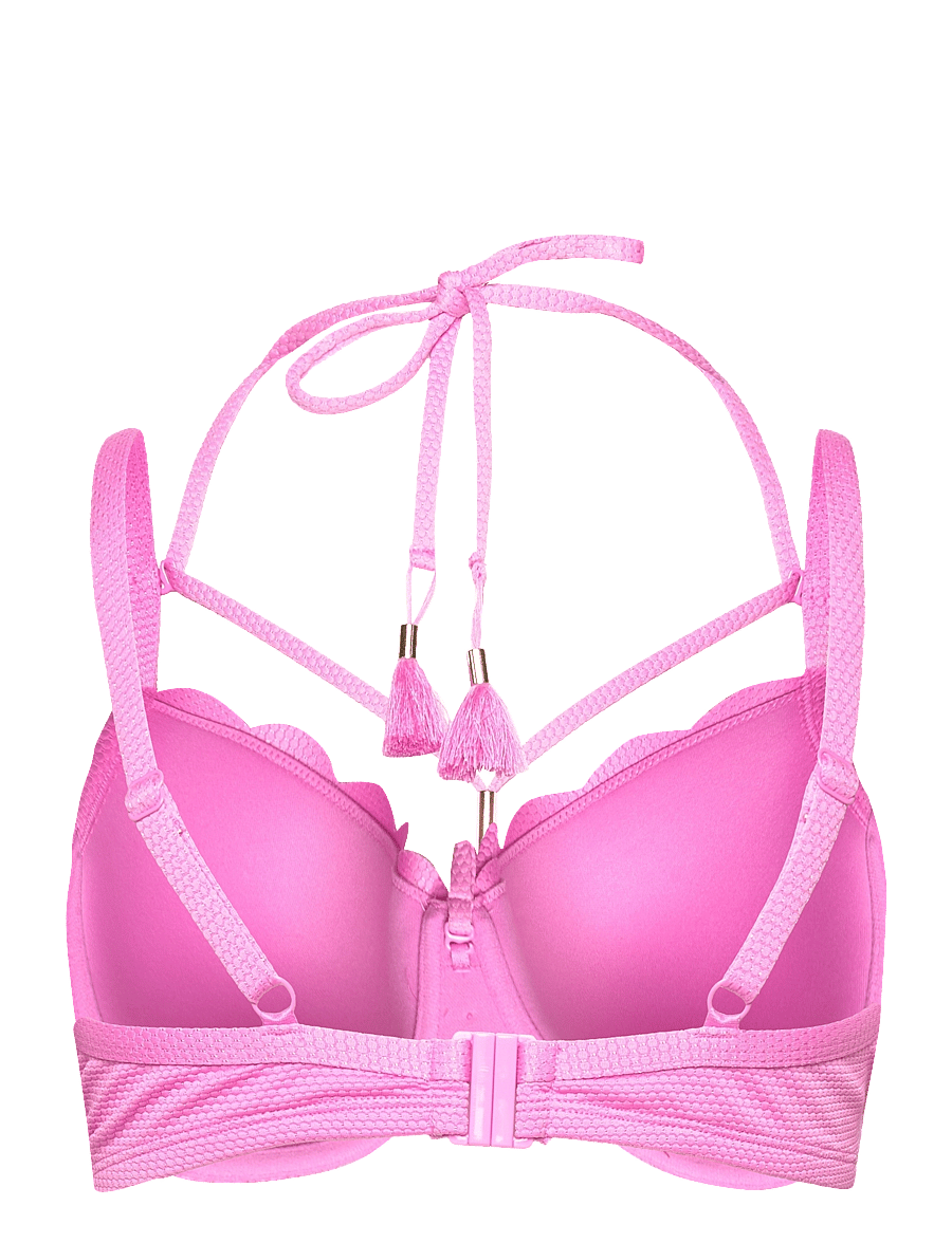 Hunkemöller - Scallop pd - bikinitoppe med bøjle - hot orchid - 2