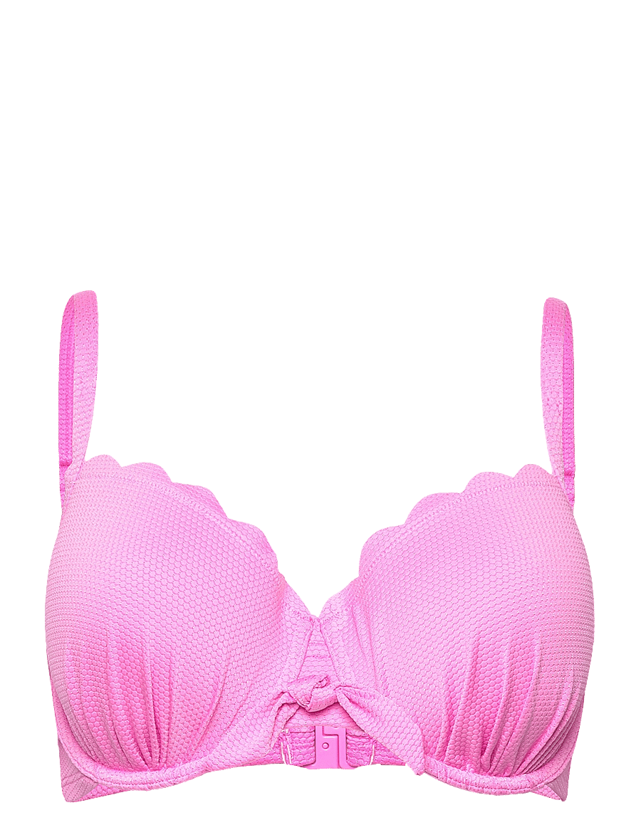 Hunkemöller - Scallop pd - bikinitoppe med bøjle - hot orchid - 3