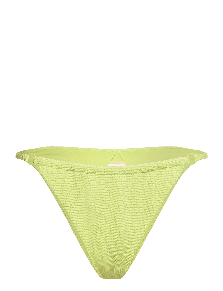 Hunkemöller - Fiji lurex high leg r - højtaljede bikinitrusser - lime green - 1