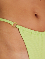 Hunkemöller - Fiji lurex high leg r - high waist bikini bottoms - lime green - 3