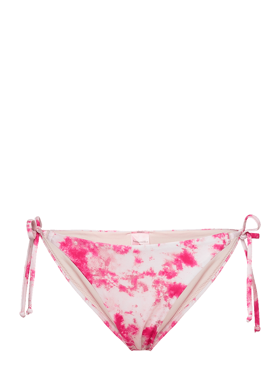 Hunkemöller - Tie Dye highleg cheeky h - küljelt seotavad bikiinid - pink - 1