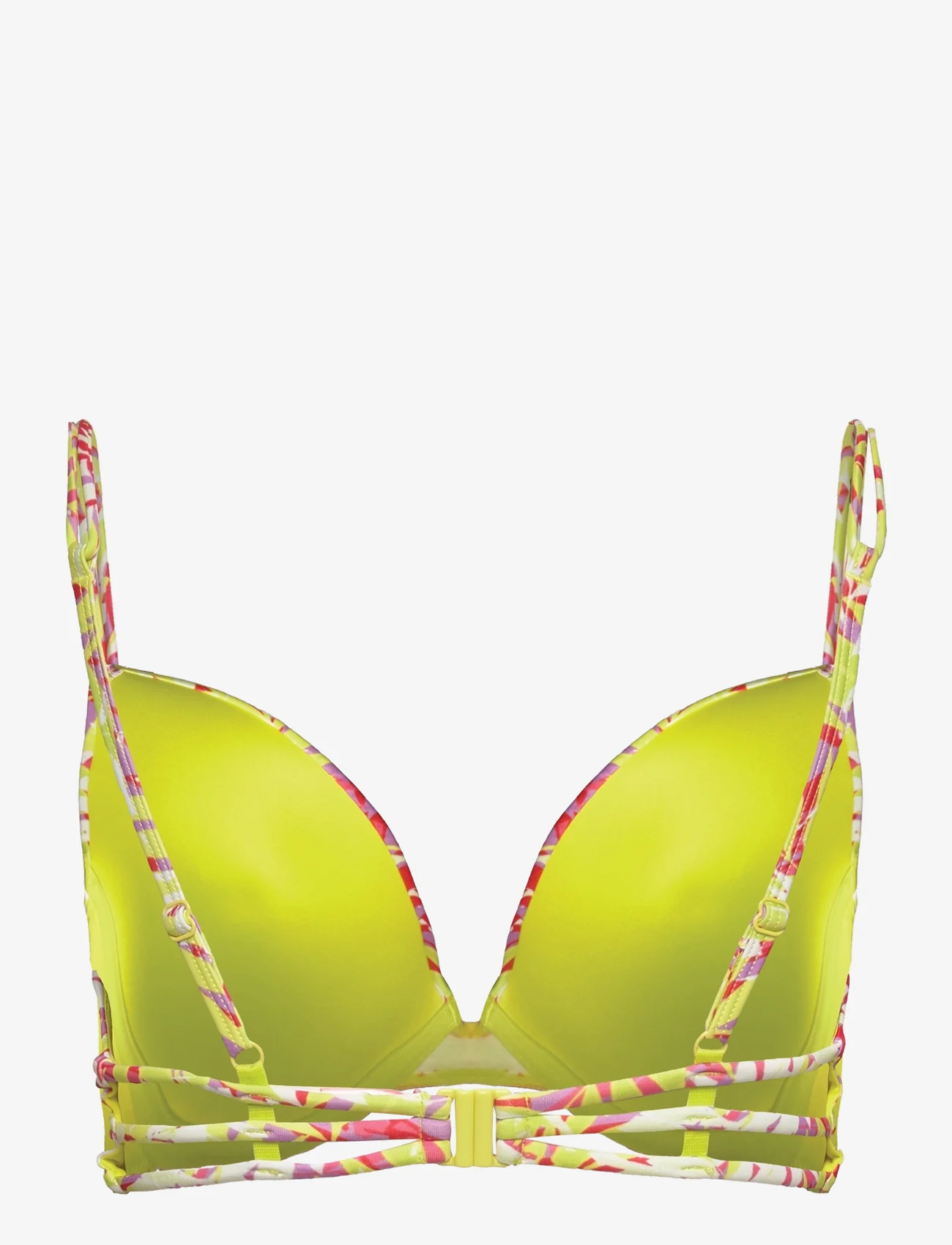 Hunkemöller - Marrakesh pp - bikini augšiņa ar lencēm - lime green - 1