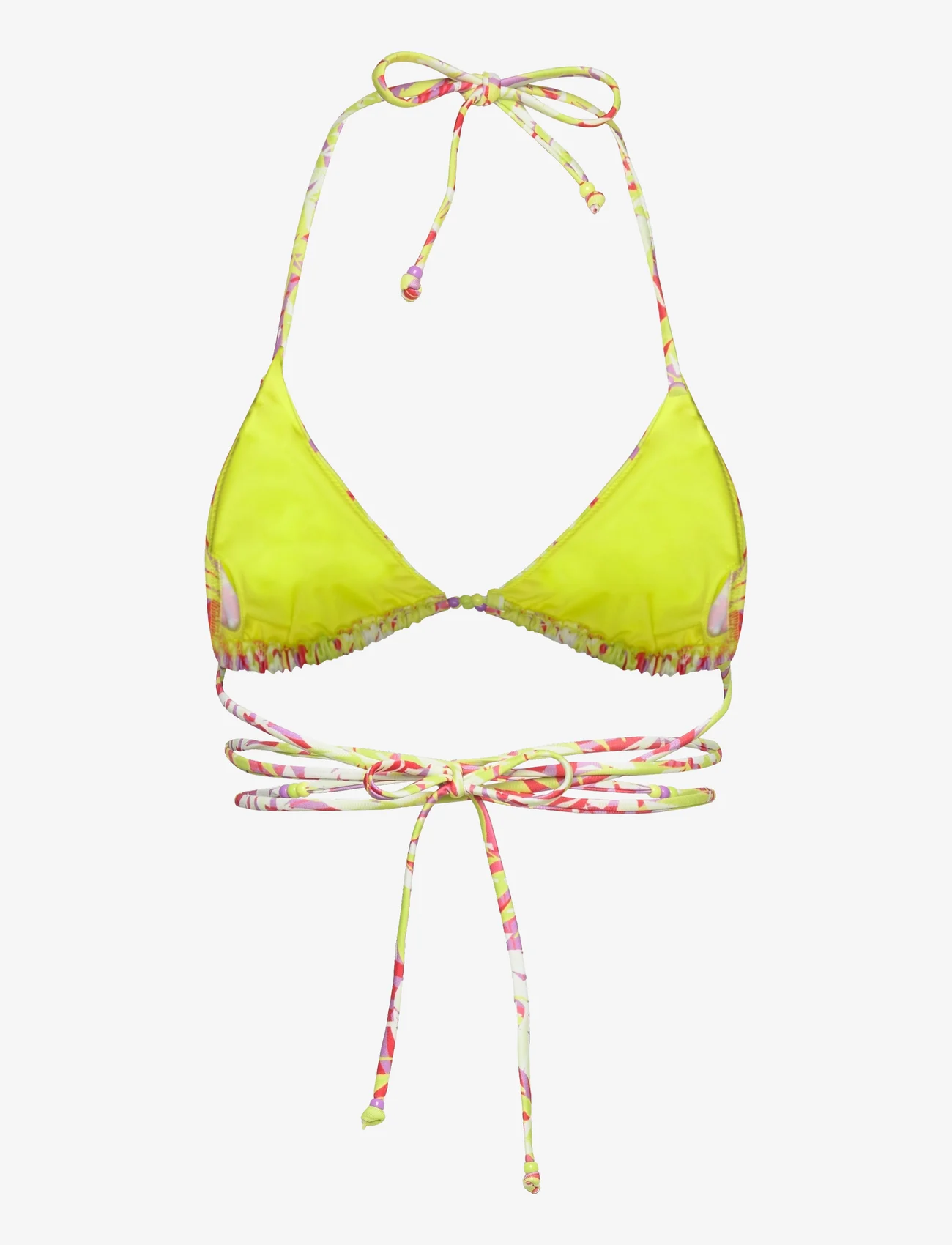 Hunkemöller - Marrakesh triangle - triangle bikini - lime green - 1