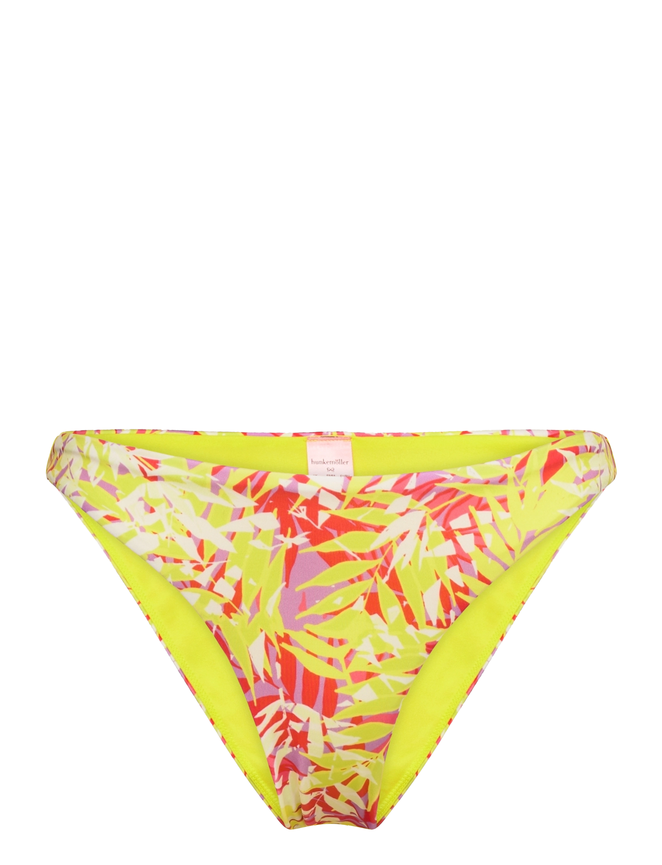 Hunkemöller Marrakesh high leg r - Klær - LIME GREEN / multi