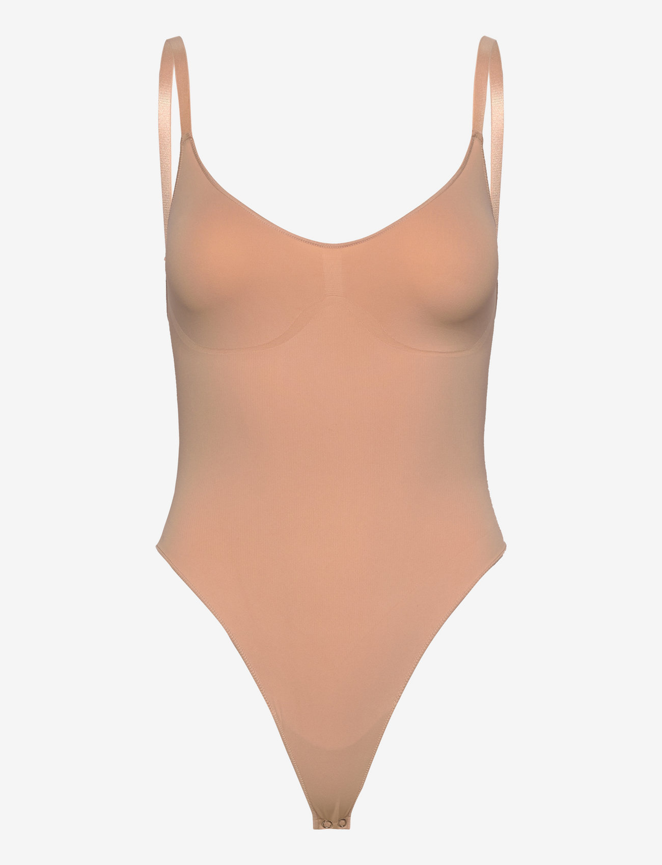 Body Gainant Dos Nu Décolleté V – Nylon/élasthanne, Armatures Intégrées, Bretelles Réglables - 2