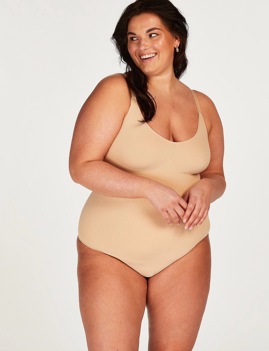 Hunkemöller - Smls HL string body - bodies - rugby tan - 4