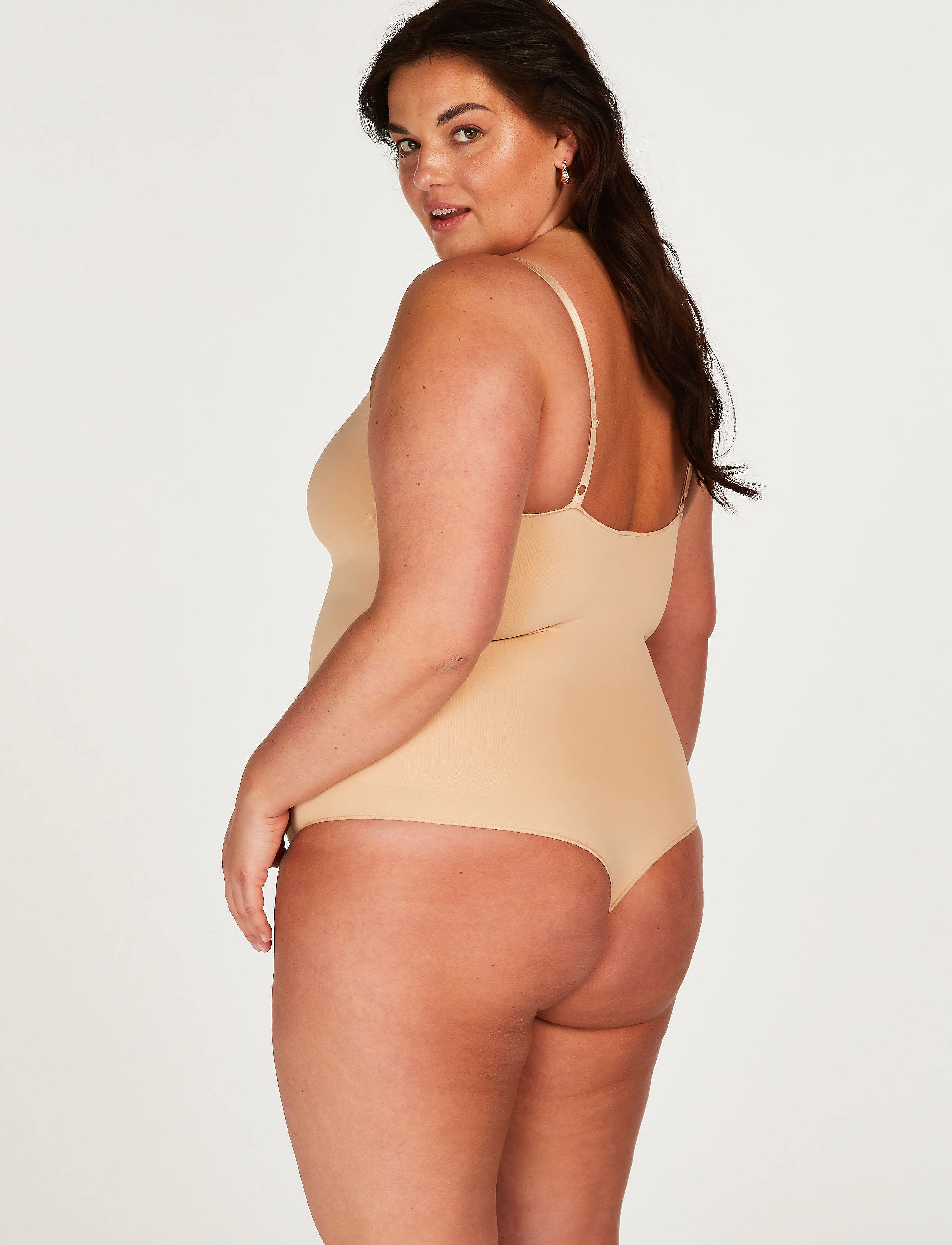 Hunkemöller - Smls HL string body - damen - rugby tan - 5