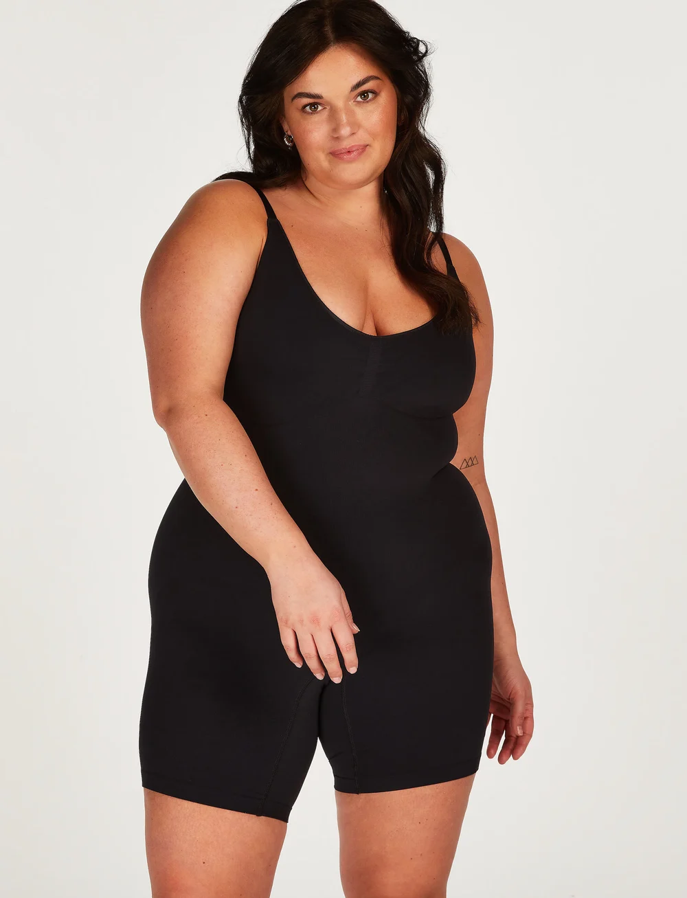 Hunkemöller - Smls tigh slimmer body - shaping nederdelar - caviar - 4