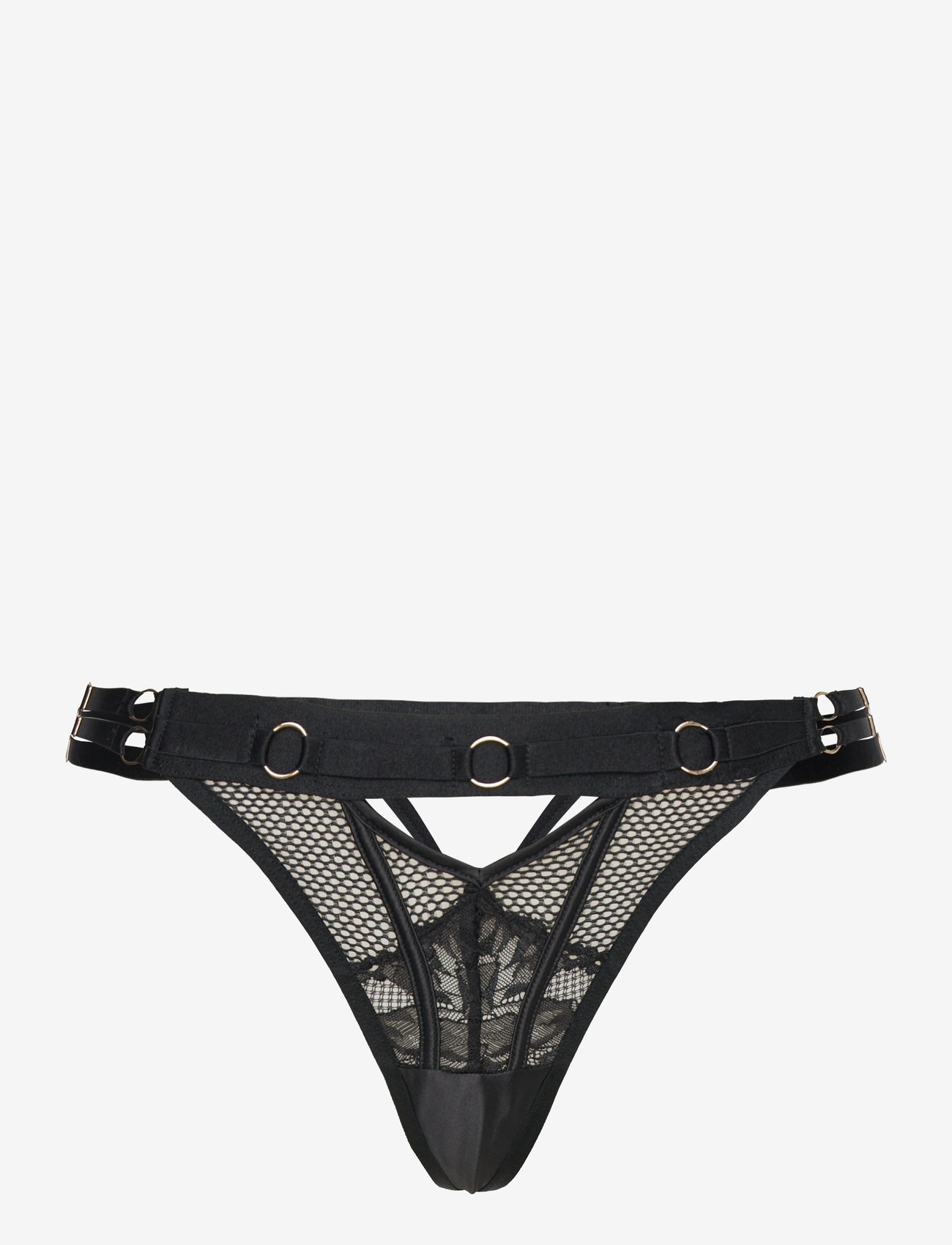 Hunkemöller - Pleasure String R - caviar - 0
