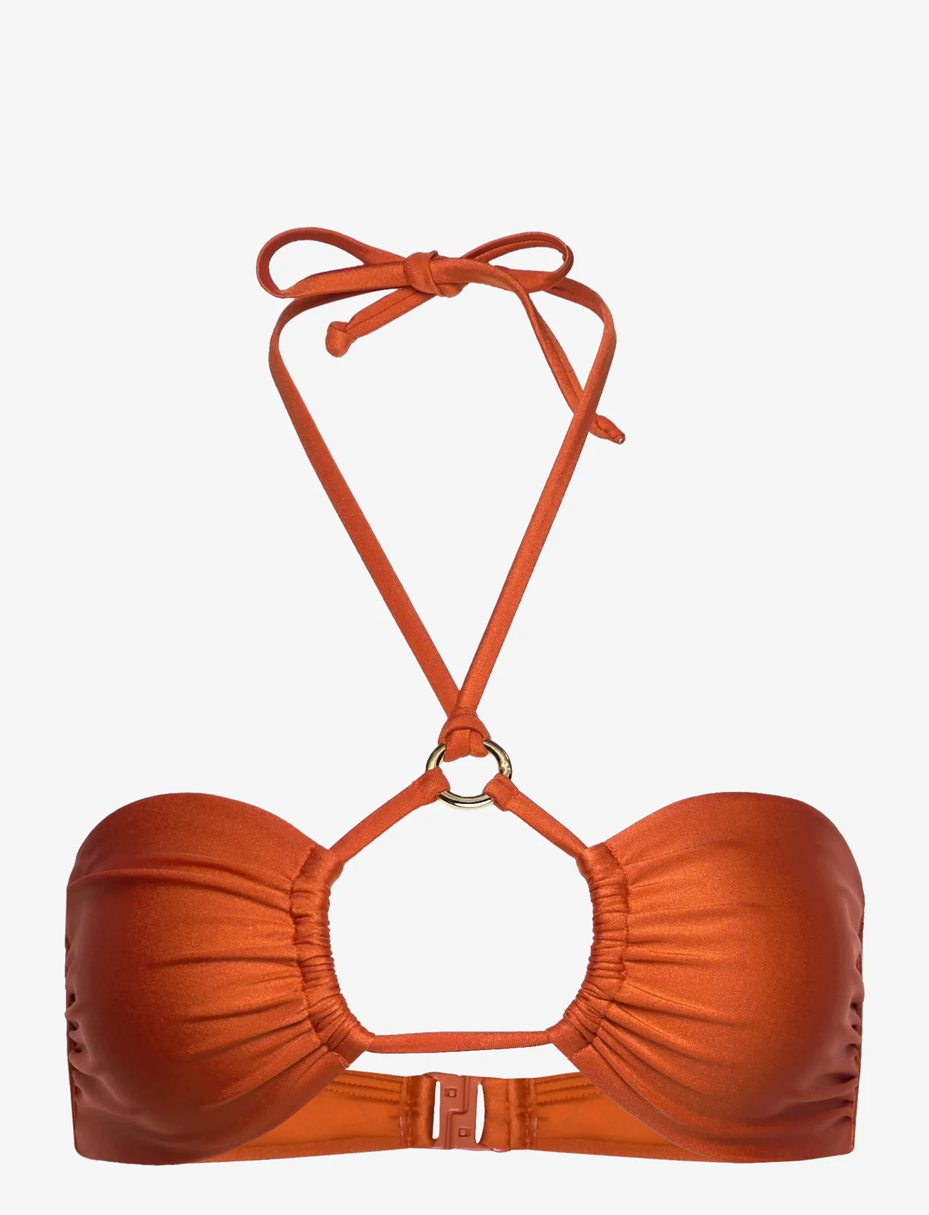 Hunkemöller - Desert bandeau - bandeau bikini augšiņa - rust orange - 0
