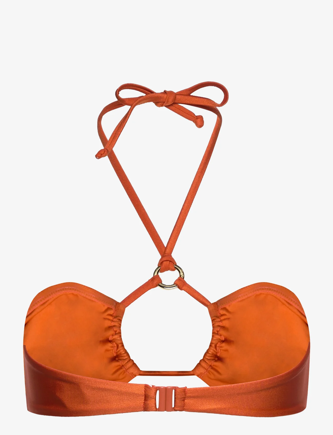 Hunkemöller - Desert bandeau - bikinio liemenėlės su kaspinėliais - rust orange - 1