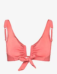 Hunkemöller - Peachy croptop - trikampio formos bikinio liemenėlės - coral - 1