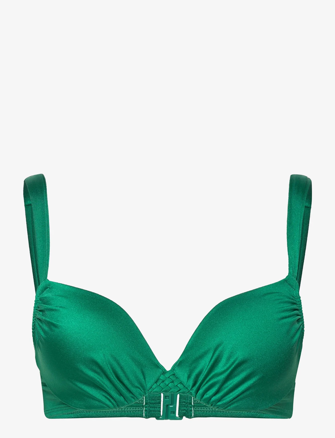 Hunkemöller - Antigua pp - bikini augšiņa ar lencēm - emerald - 0