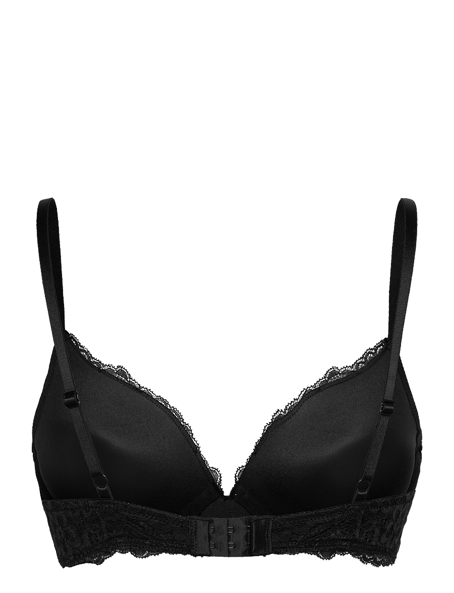 Hunkemöller - Marine Padded Push-Up Underwired Bra - spile-bh-er - caviar - 2