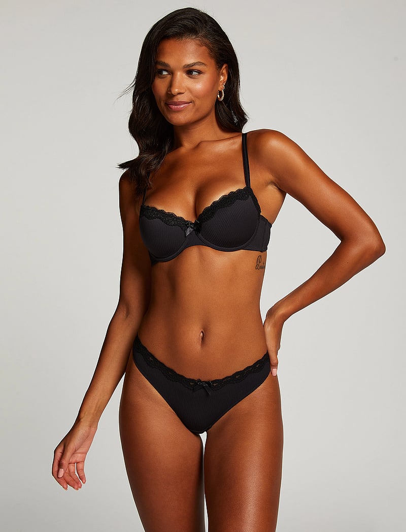 Hunkemöller - LOLA STRING R - string - caviar - 0