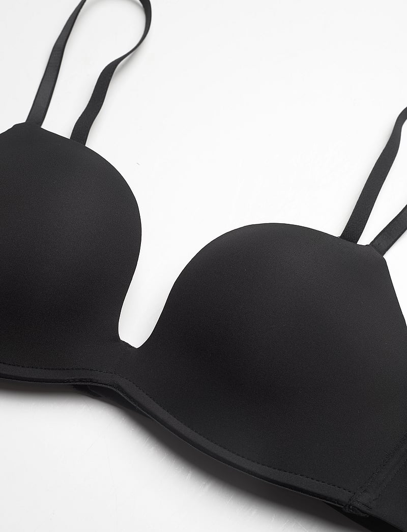 Hunkemöller - Deep-V Padded Underwired Push-Up Bra - geschenke unter 50€ - caviar - 5