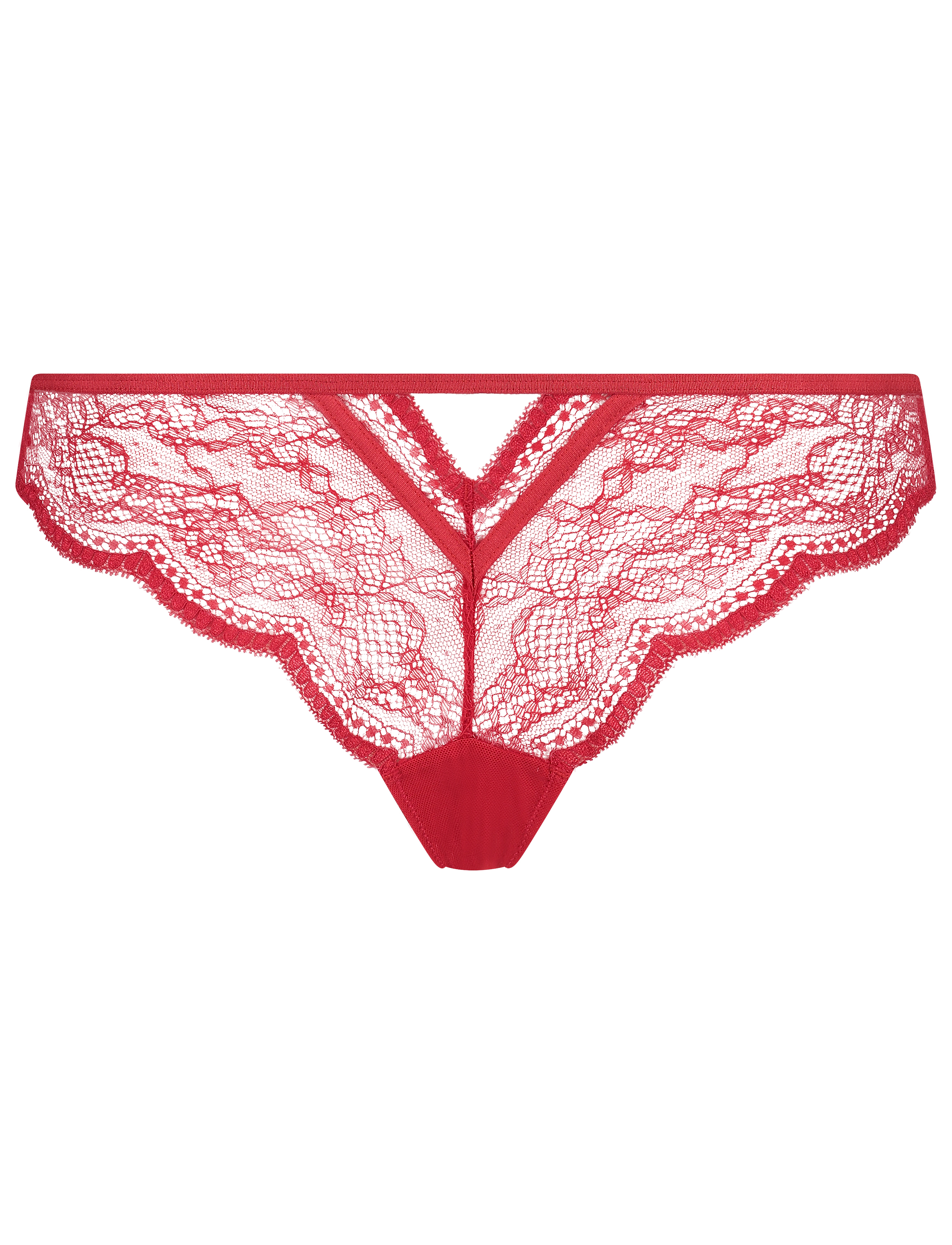 Hunkemöller - Isabelle cheekini - brazilian slipjes - tango red - 5