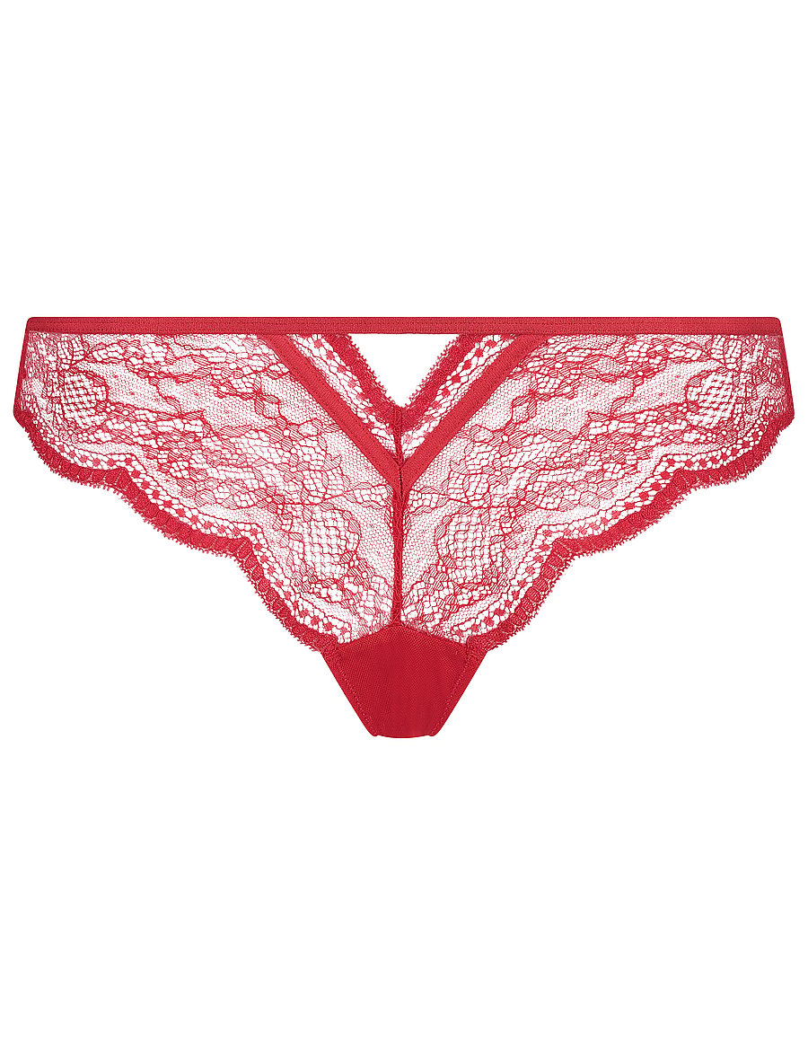Hunkemöller - Isabelle cheekini - brazilian slipjes - tango red - 5