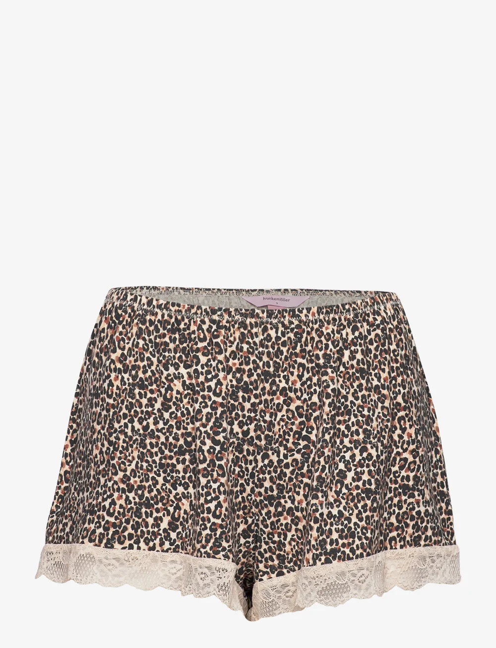 Hunkemöller - PJ CAMI SHORT VISCOSE LEOPARD - pyjama's - tapioca - 3