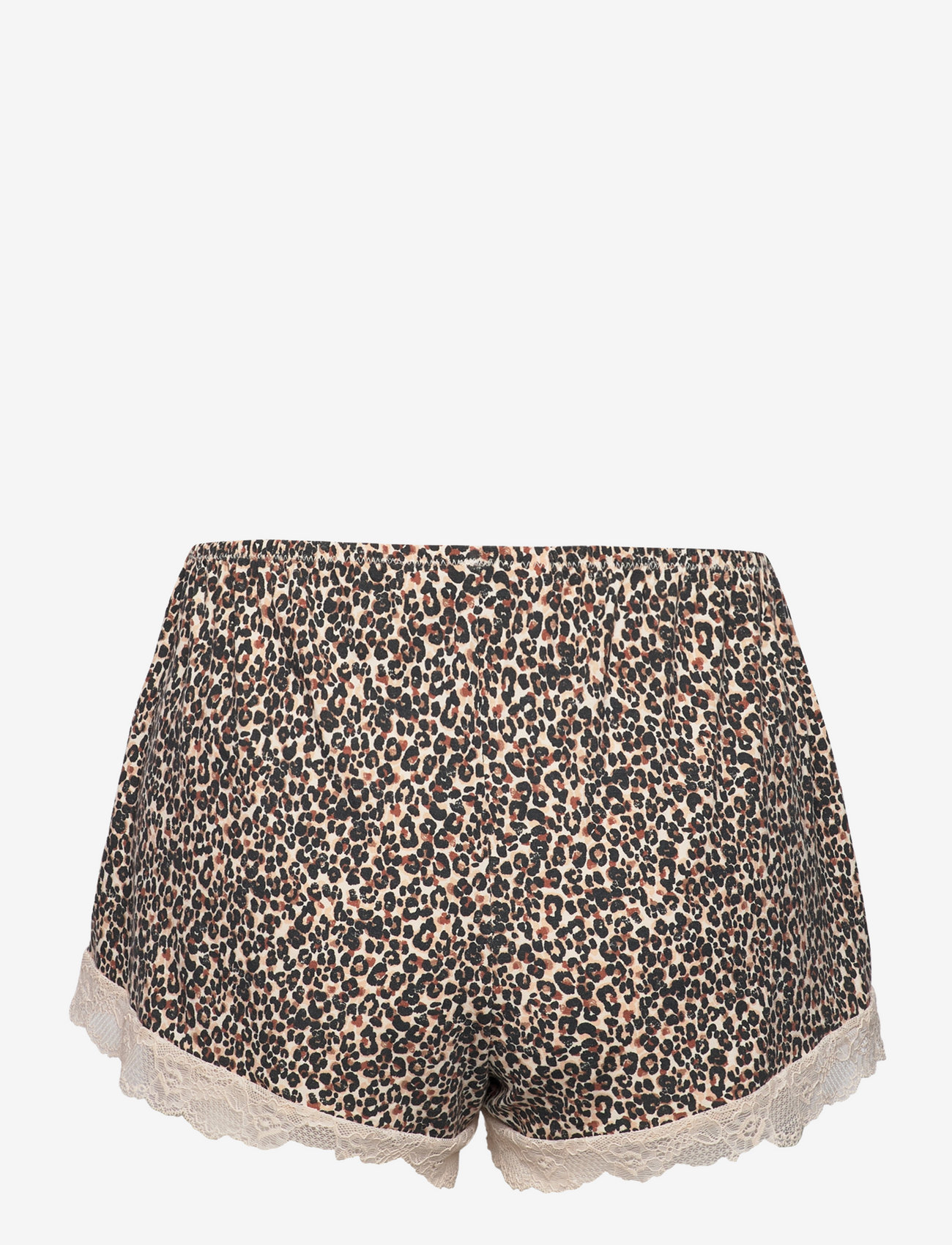 Hunkemöller - PJ CAMI SHORT VISCOSE LEOPARD - tapioca - 4