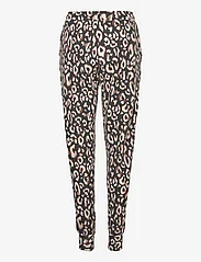 Hunkemöller - Pant Brushed Jersey Leopard - spodnie od piżamy - black - 2