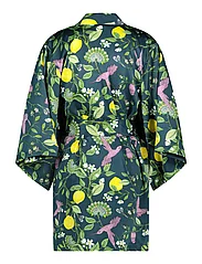 Hunkemöller - Kimono Satin Lemon Birds - födelsedagspresenter - reflecting pond - 7