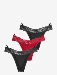 Hunkemöller - 3-Pack Willow ULV String - lowest prices - caviar - 0
