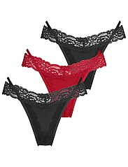 Hunkemöller - 3-Pack Willow ULV String - lowest prices - caviar - 5