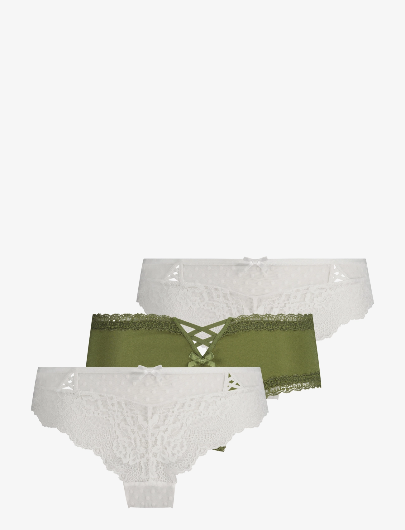 Hunkemöller - 3-Pack Tonia Bras r - snow white - 0
