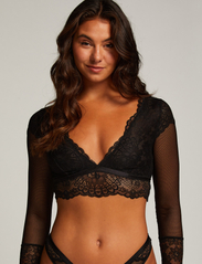 Hunkemöller - Mariella LS Bralette - braletė - caviar - 5