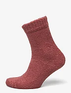 1p Cosy Socks - WITHERED ROSE