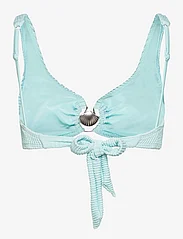 Hunkemöller - Crinkle croptop - bikinis med trekantform - azur blue - 1