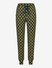 Hunkemöller - Pant Jersey Golden Flower - die niedrigsten preise - kombu green - 0