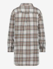 Hunkemöller - NS LS Boyfriend Twill Check - lowest prices - oatmeal melee - 3