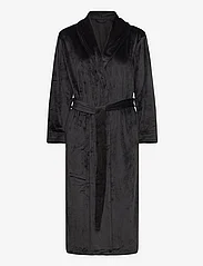 Hunkemöller - Robe Velours Long Quilt - kylpytakit - black - 0