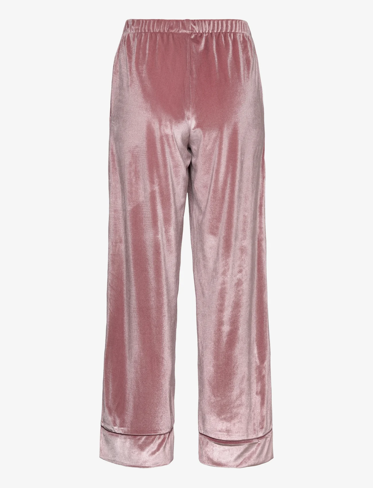 Hunkemöller - Pant Shiny Velours Piping - lowest prices - rose brown - 1